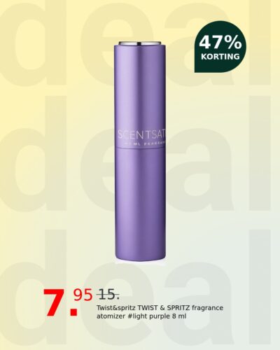 Twist&spritz TWIST & SPRITZ fragrance atomizer #light purple 8 ml