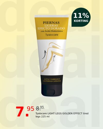 Tyalocare LIGHT LEGS GOLDEN EFFECT tired legs 225 ml