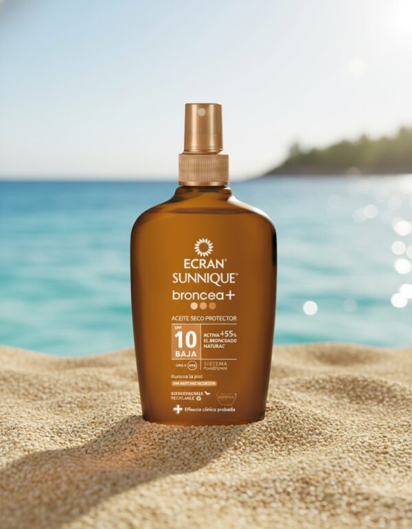 ECRAN SUNNIQUE BRONZE+ vapo oil SPF10 200 ml