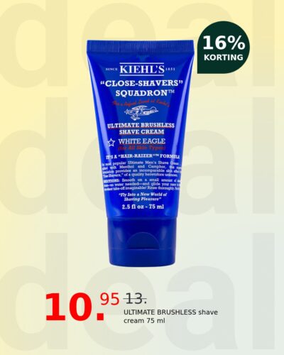 ULTIMATE BRUSHLESS shave cream 75 ml
