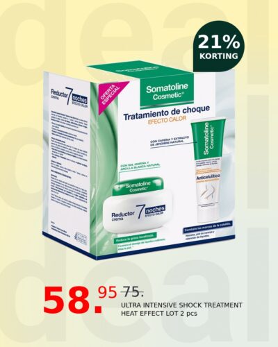 ULTRA INTENSIVE SHOCK TREATMENT HEAT EFFECT LOT 2 pcs