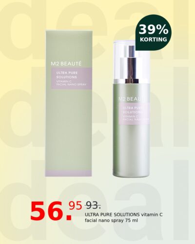 ULTRA PURE SOLUTIONS vitamin C facial nano spray 75 ml