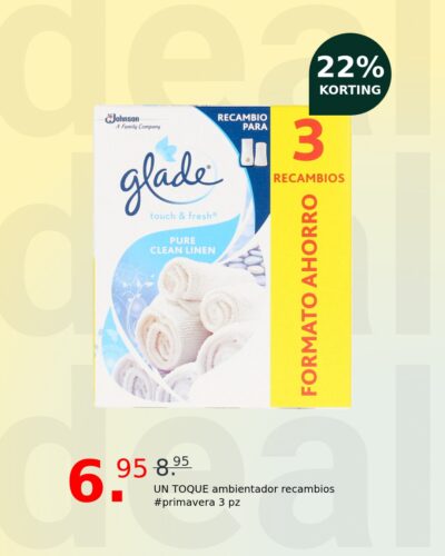 UN TOQUE ambientador recambios #primavera 3 pz