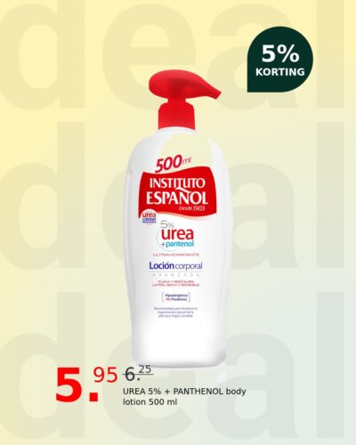 UREA 5% + PANTHENOL body lotion 500 ml