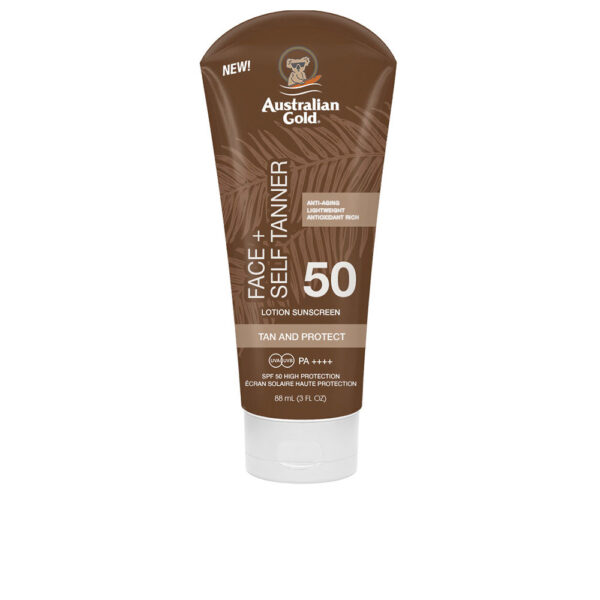 FACE SELF TANNER SPF50 sunscreen 88 ml