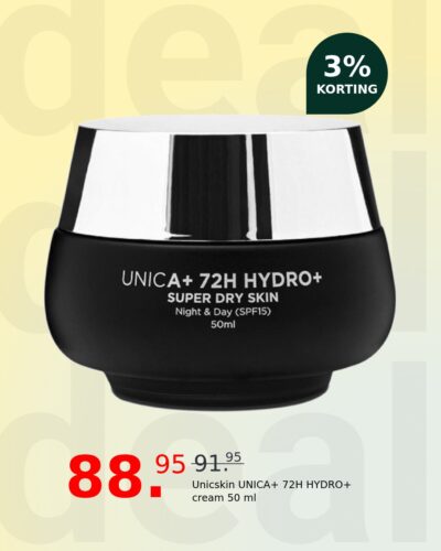 Unicskin UNICA+ 72H HYDRO+ cream 50 ml
