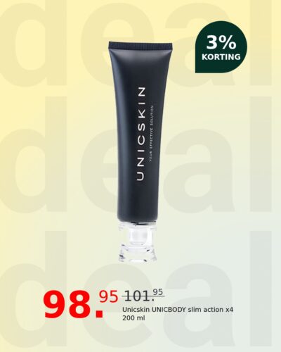 Unicskin UNICBODY slim action x4 200 ml