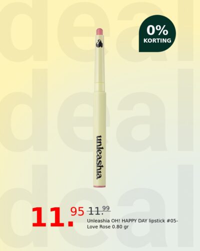 Unleashia OH! HAPPY DAY lipstick #05-Love Rose 0.80 gr
