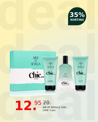 AIR OF SEVILLE CHIC... CASE 3 pcs