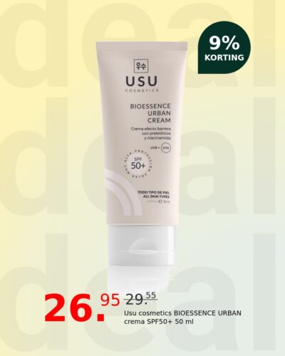 Usu cosmetics BIOESSENCE URBAN crema SPF50+ 50 ml