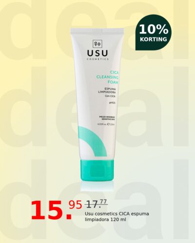 Usu cosmetics CICA espuma limpiadora 120 ml