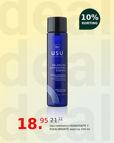 Usu cosmetics HIDRATANTE Y EQUILIBRANTE esencia 100 ml