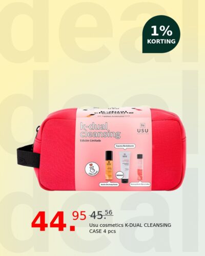 Usu cosmetics K-DUAL CLEANSING CASE 4 pcs