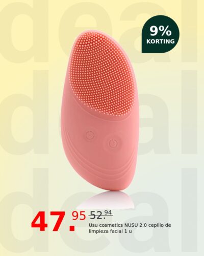 Usu cosmetics NUSU 2.0 cepillo de limpieza facial 1 u