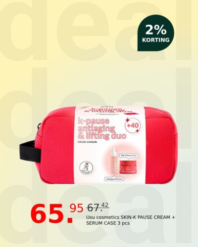 Usu cosmetics SKIN-K PAUSE CREAM + SERUM CASE 3 pcs