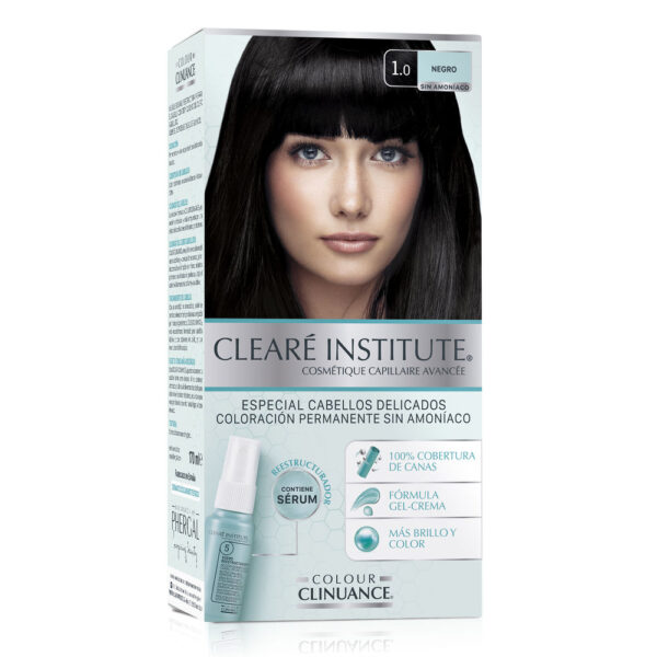ClearÉ institute COLOUR CLINUANCE delicate hair #1.0-black 1 unit