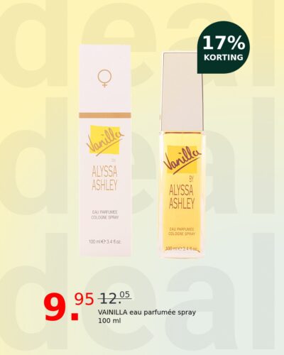 VAINILLA eau parfumée spray 100 ml