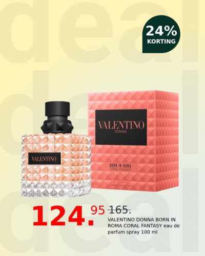 VALENTINO DONNA BORN IN ROMA CORAL FANTASY eau de parfum spray 100 ml