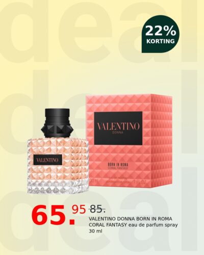 VALENTINO DONNA BORN IN ROMA CORAL FANTASY eau de parfum spray 30 ml