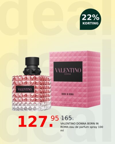 VALENTINO DONNA BORN IN ROMA eau de parfum spray 100 ml