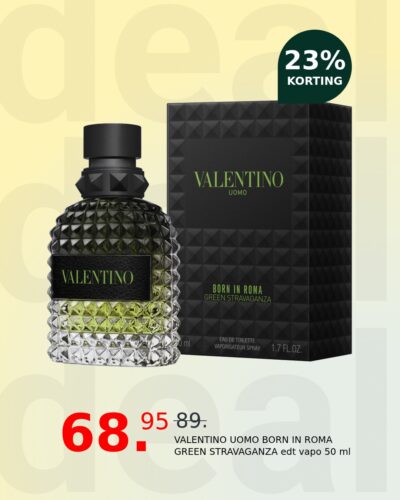 VALENTINO UOMO BORN IN ROMA GREEN STRAVAGANZA edt vapo 50 ml