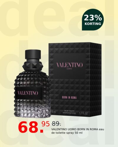 VALENTINO UOMO BORN IN ROMA eau de toilette spray 50 ml