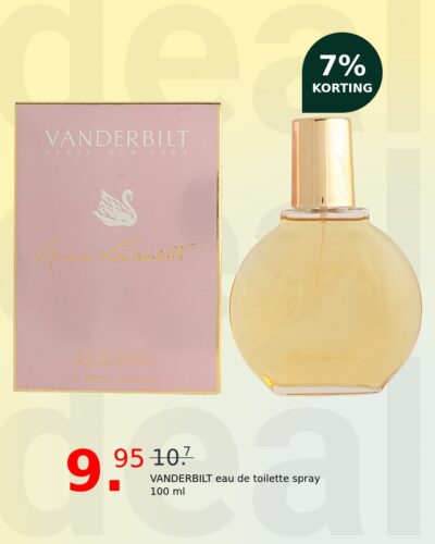 VANDERBILT eau de toilette spray 100 ml