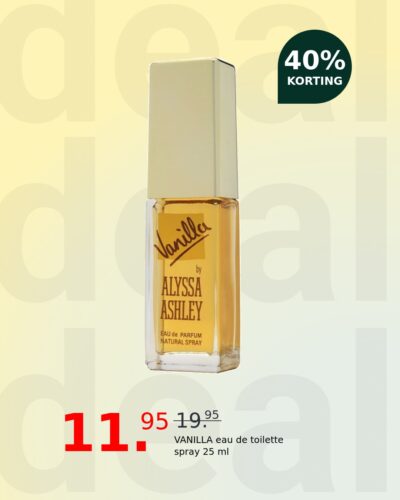 VANILLA eau de toilette spray 25 ml