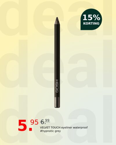 VELVET TOUCH eyeliner waterproof #hypnotic grey