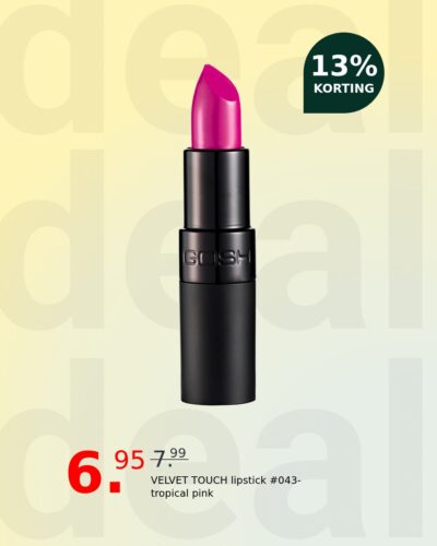 VELVET TOUCH lipstick #043-tropical pink