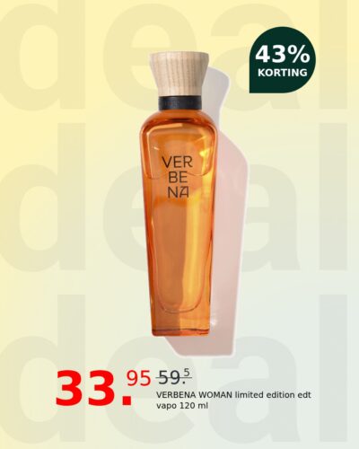 VERBENA WOMAN limited edition edt vapo 120 ml