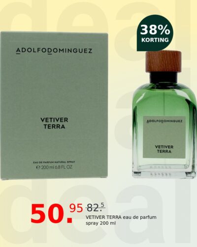 VETIVER TERRA eau de parfum spray 200 ml
