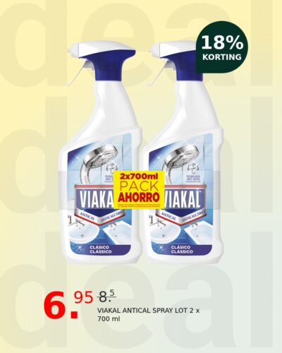 VIAKAL ANTICAL SPRAY LOT 2 x 700 ml
