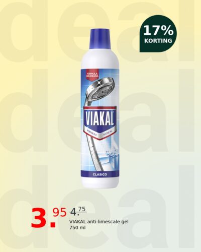 VIAKAL anti-limescale gel 750 ml