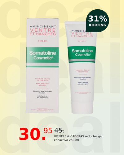 VIENTRE & CADERAS reductor gel crioactivo 250 ml