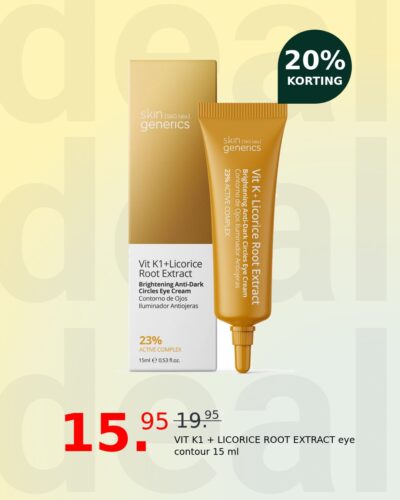 VIT K1 + LICORICE ROOT EXTRACT eye contour 15 ml
