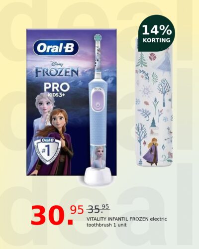 VITALITY INFANTIL FROZEN electric toothbrush 1 unit