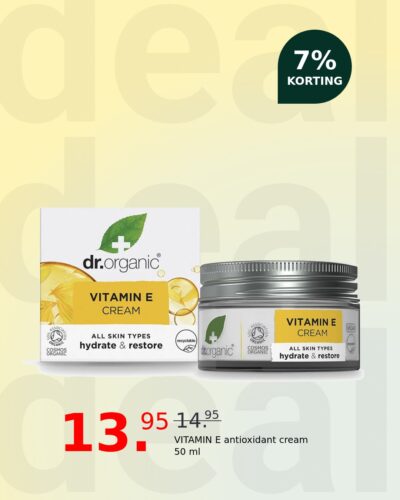 VITAMIN E antioxidant cream 50 ml