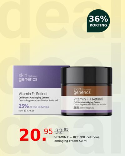 VITAMIN F + RETINOL cell boos antiaging cream 50 ml