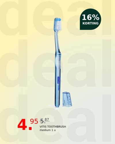VITIS TOOTHBRUSH medium 1 u