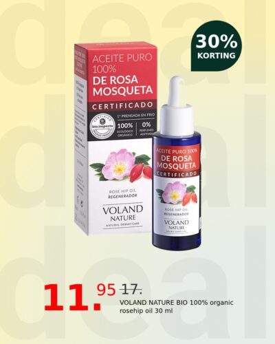 VOLAND NATURE BIO 100% organic rosehip oil 30 ml