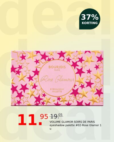 VOLUME GLAMOR SOIRS DE PARIS eyeshadow palette #02-Rose Glamor 1 u