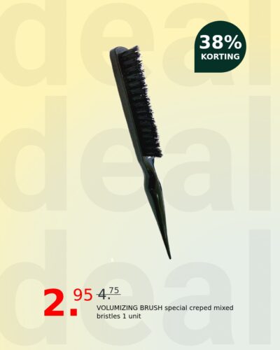 VOLUMIZING BRUSH special creped mixed bristles 1 unit