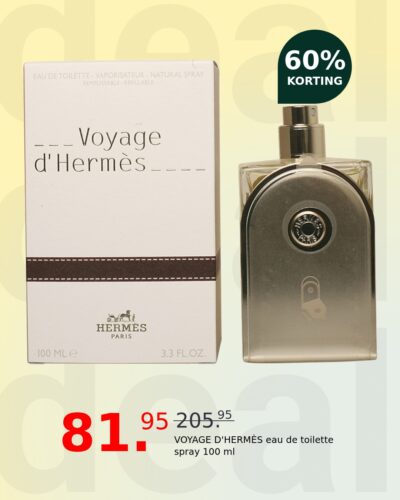 VOYAGE D'HERMÈS eau de toilette spray 100 ml