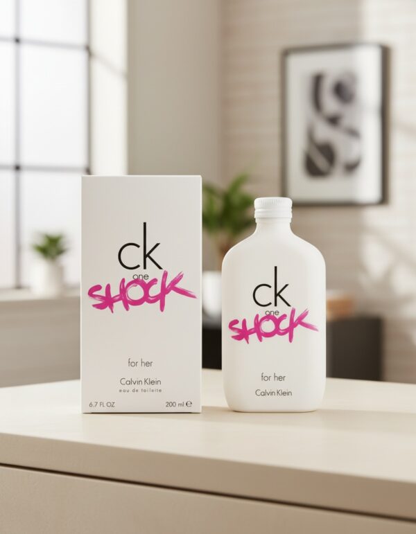 CK ONE SHOCK FOR HER eau de toilette spray 200 ml