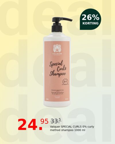 Valquer SPECIAL CURLS 0% curly method shampoo 1000 ml