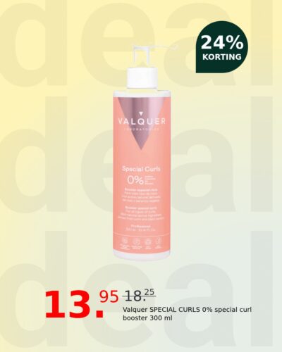 Valquer SPECIAL CURLS 0% special curl booster 300 ml