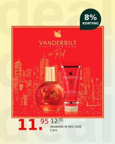 Vanderbilt IN RED CASE 2 pcs