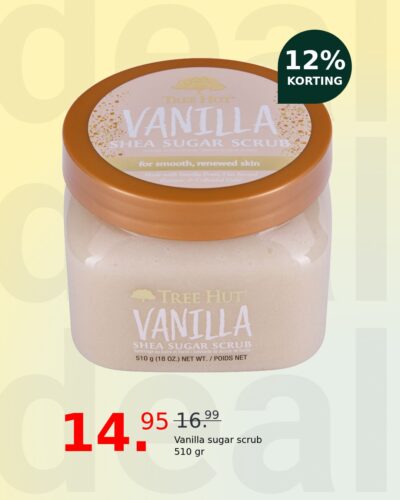 Vanilla sugar scrub 510 gr