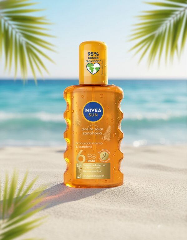 SUN CARROT solar oil SPF6 200 ml